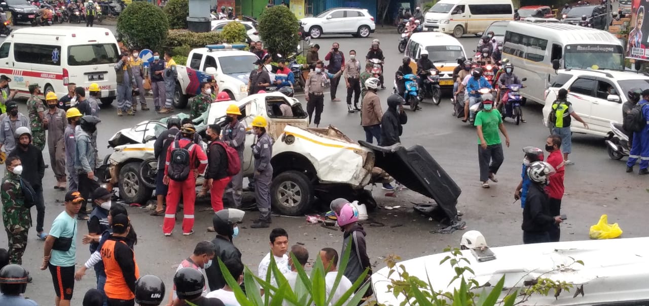 Penjelasan Kenapa Sopir Truk Tak Banting Stir Kiri saat Kecelakaan Maut di Rapak Balikpapan