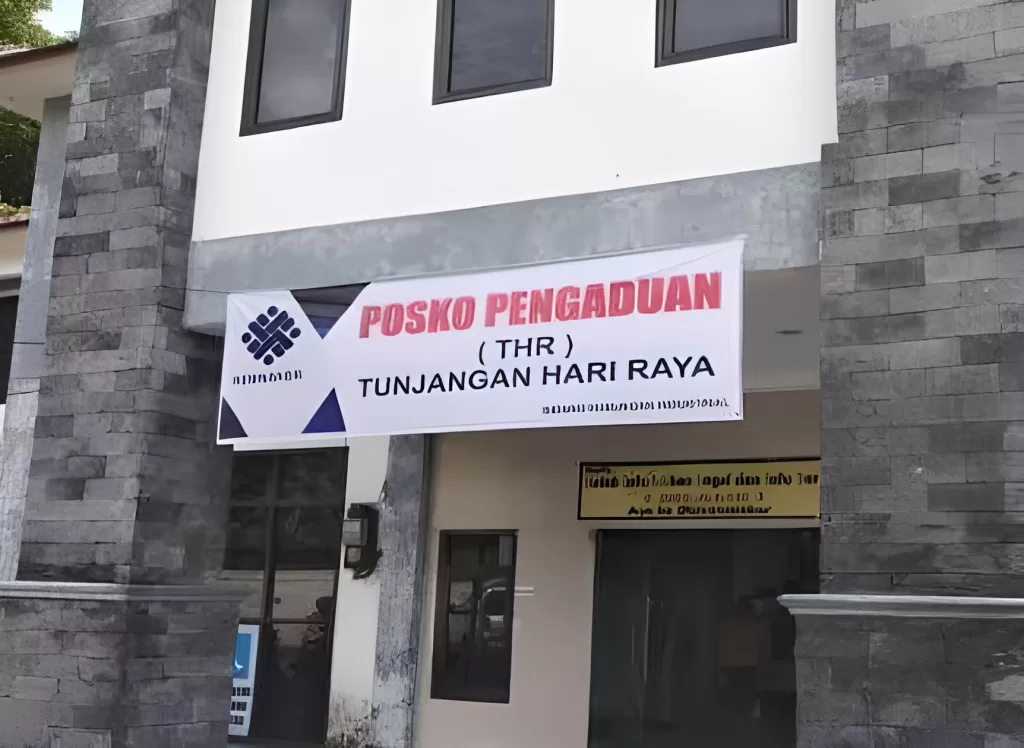 Posko Pengaduan Tunjangan Hari Raya di Kukar