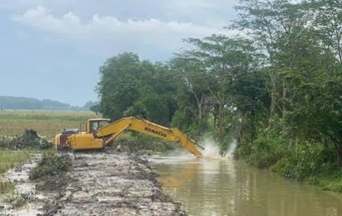 Ilustrasi Normalisasi sungai (Istimewa)