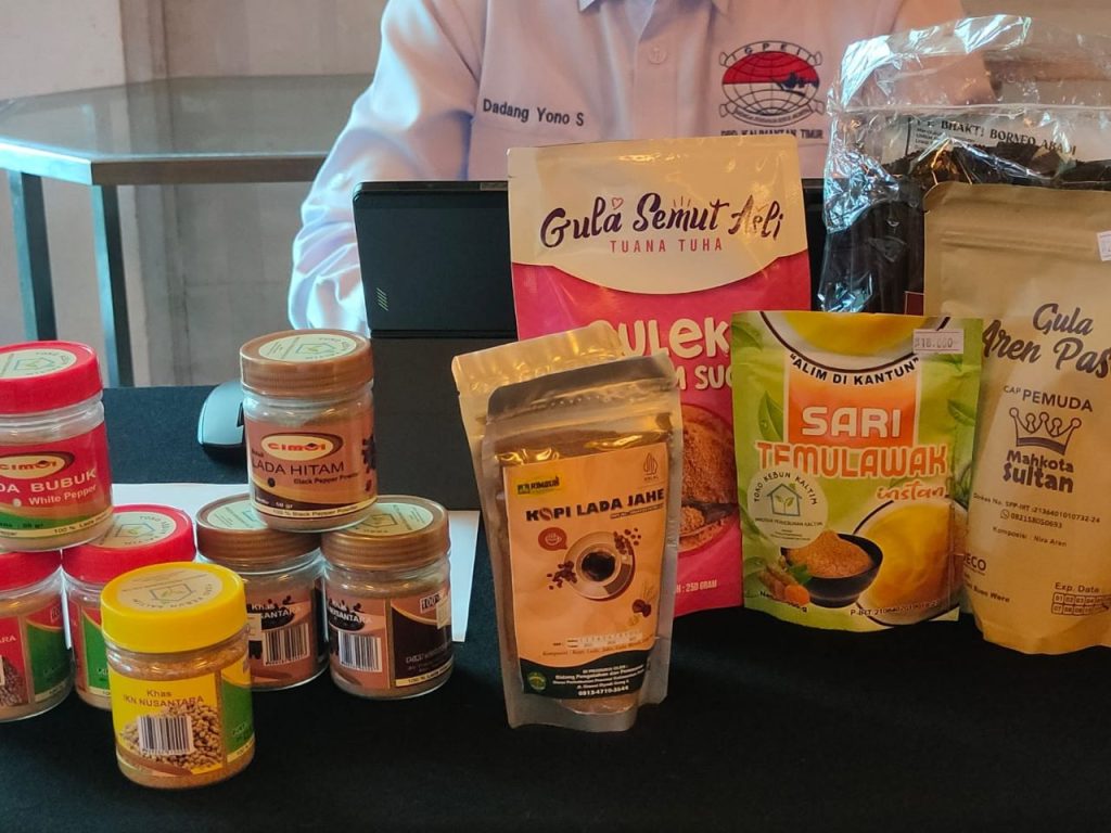 Produk turunan hasil perkebunan Kaltim.