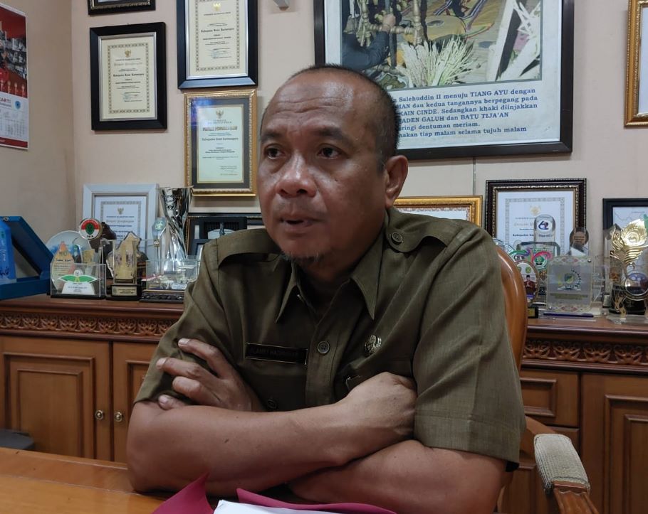 Kepala Dispar Kukar, Slamet Hadiraharjo. (Istimewa)