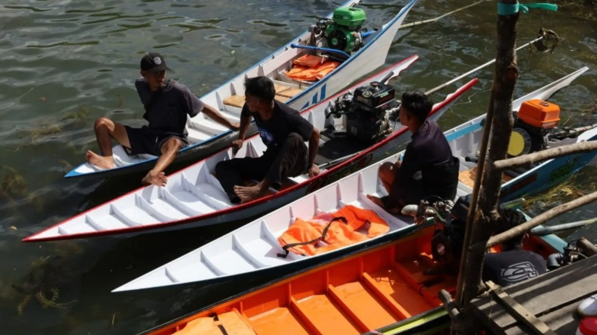 Balap Ketinting Merah Putih Sangasanga