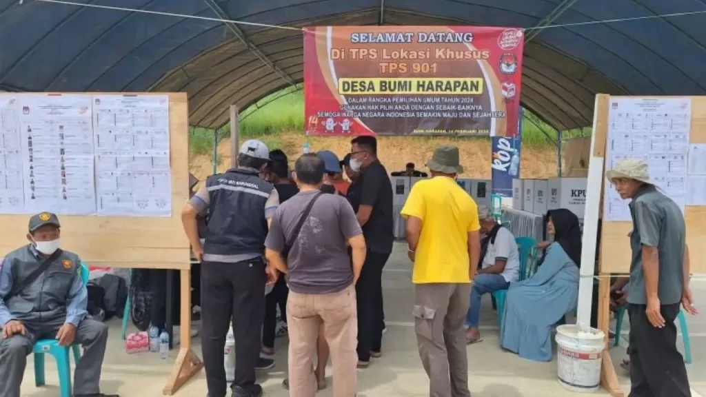 TPS Khusus Pemilu 2024 di IKN