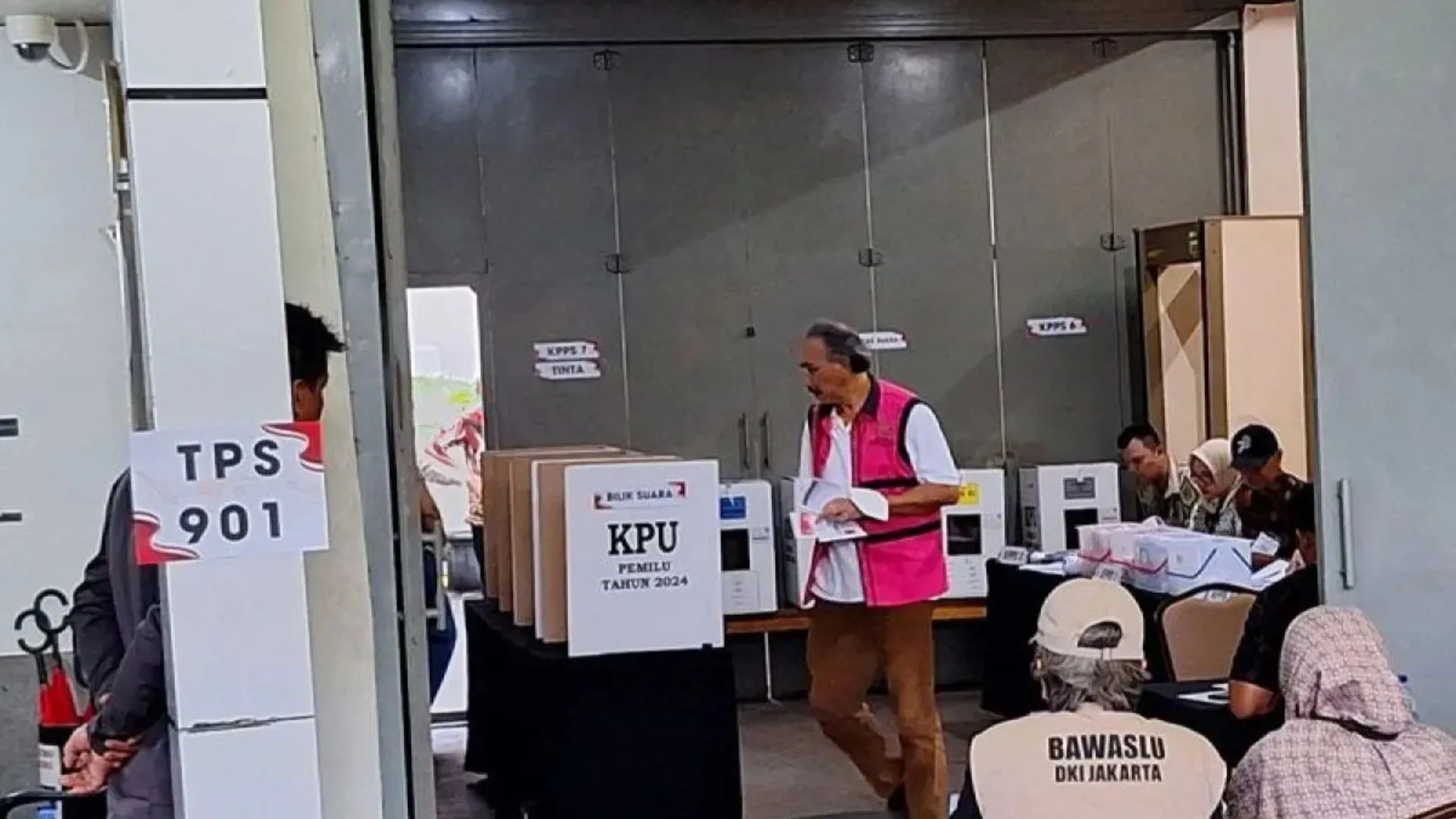 Prabowo-gibran tps khusus KPK