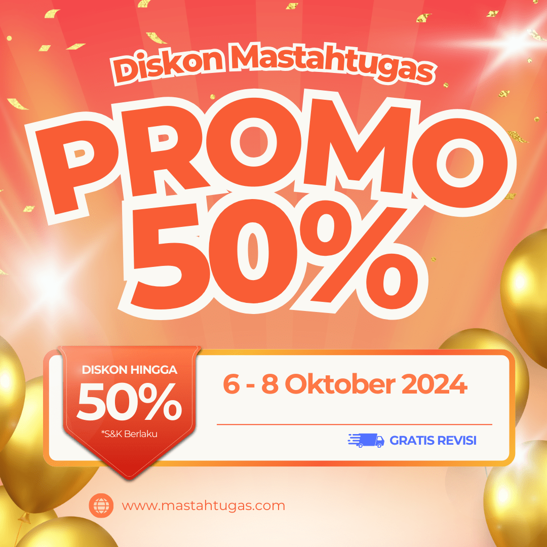 Promo Luar Biasa Jasa Tugas Kuliah Mastahtugas: Diskon Sampai 50 Persen! prolog